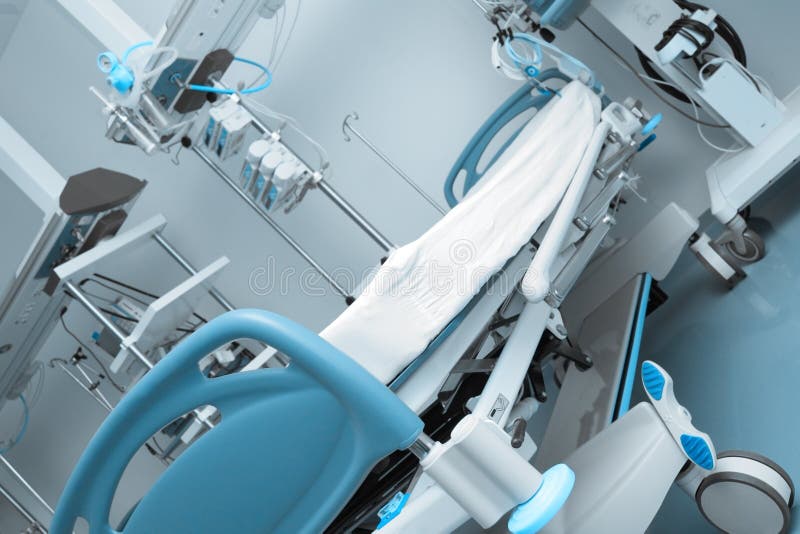 Hospital Room with Modern Equipment Stock Photo Image of facilities