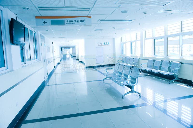 Hospital waiting room stock photo. Image of decoration 15759238