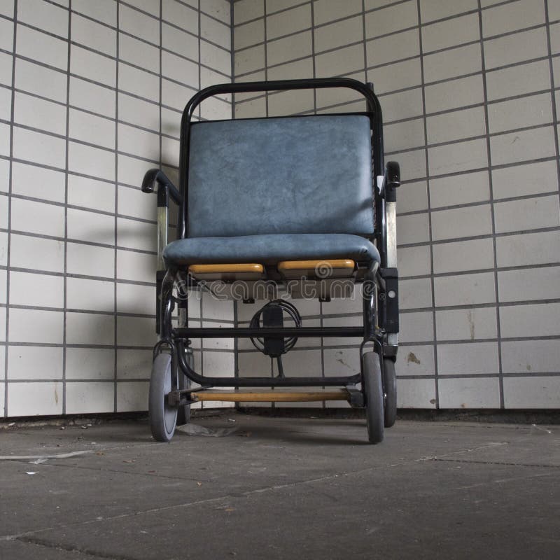 Hospital wheelchair stock photo. Image of care, illness 43591702