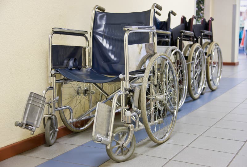 Hospital Wheelchairs Stock Image Image 4532401