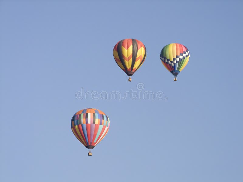 Hot air ballons royalty free stock photography Hot air ballons royalty free stock photography