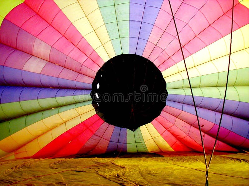 Gas Flame of a Hot Air Balloon Stock Photo Image of balloon, blue