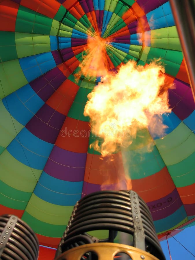 Hot air balloon burner