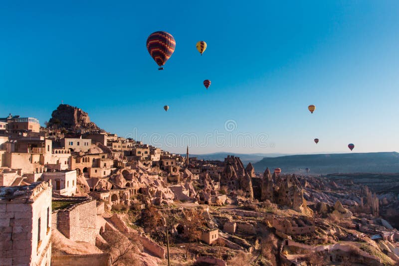 Hot air ballooning in Cappadocia, Turkey