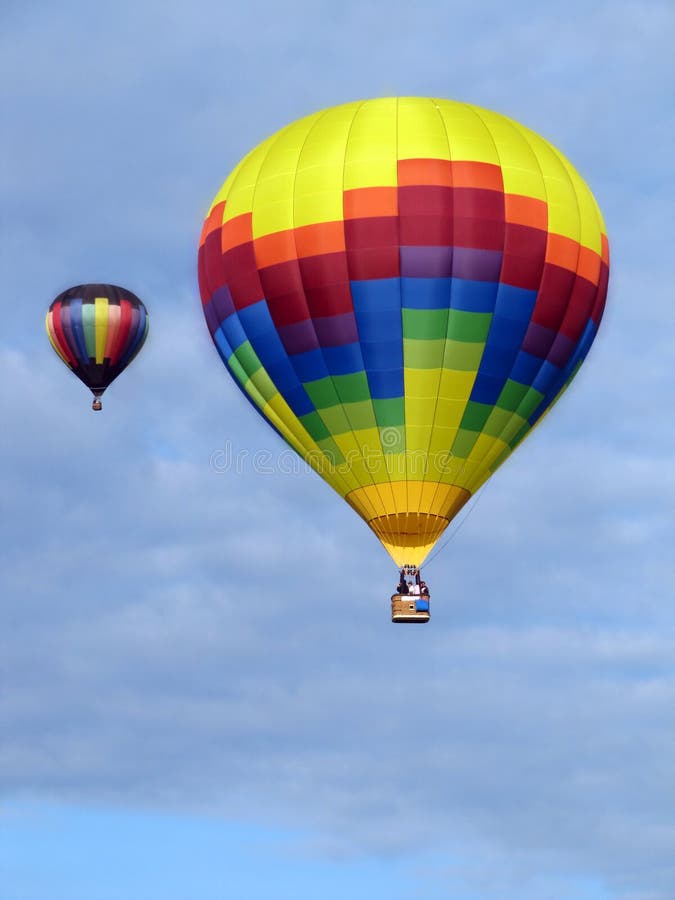 Hot Air Balloon stock photo. Image of colorful, clouds 13340348