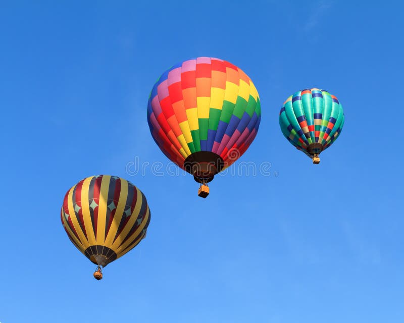 Hot air balloons