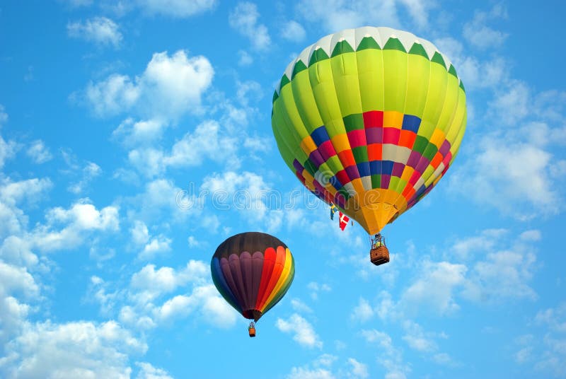 Hot air balloons