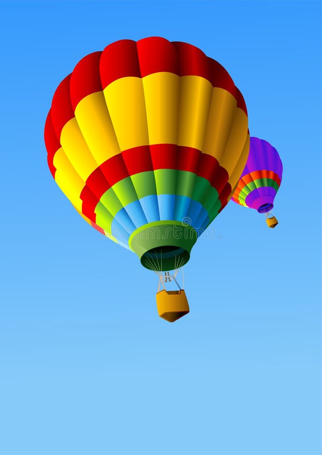 Hot Air Balloons Background