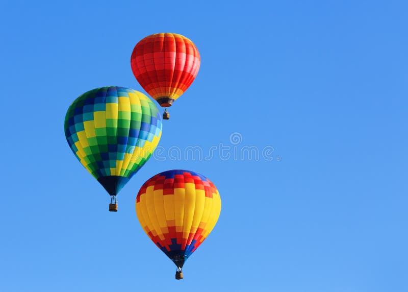 Hot air balloons