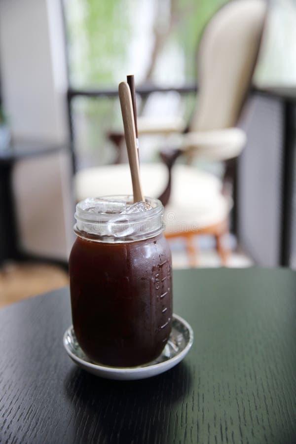 Hot Americano , Black Coffee Stock Photo Image of americano, color