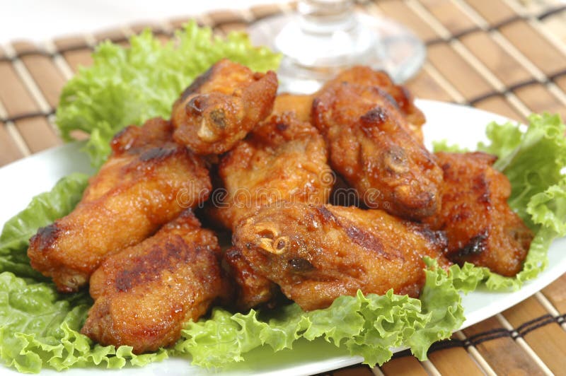 Hot Barbecued Wings