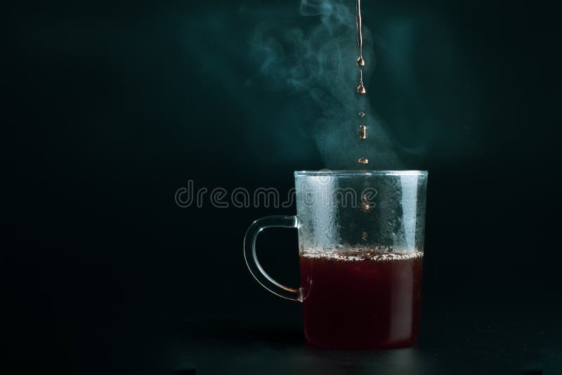 Glass With Ice And Coffee Stock Photo - Download Image Now