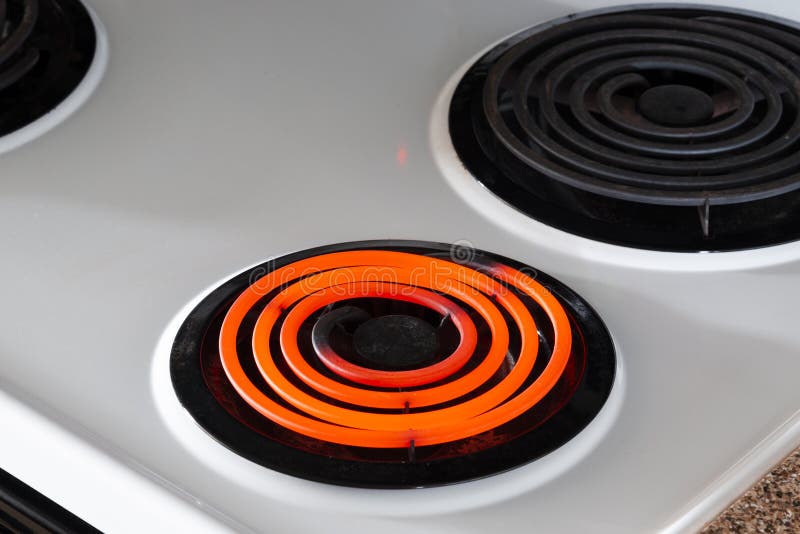 Red Hot Electric Stove Coils Stock Photos Free & RoyaltyFree Stock