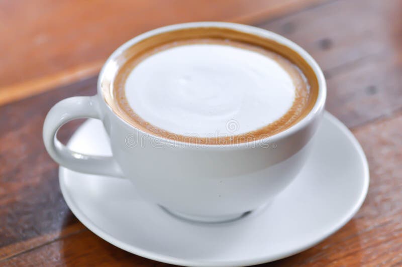 Hot cappuccino, hot coffee stock image. Image of cocoa 179593669