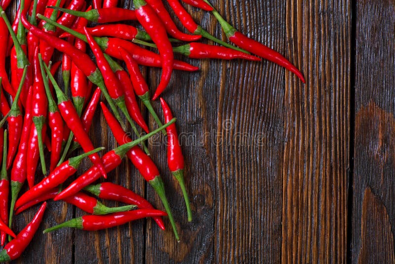 Hot chilli stock photo