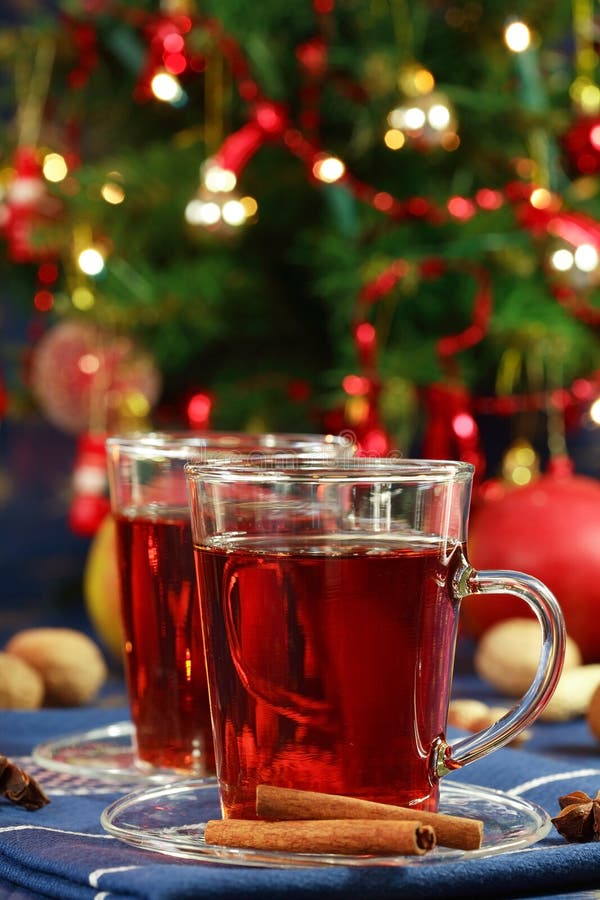 Hot Christmas drink stock image. Image of christmas, life 5245587