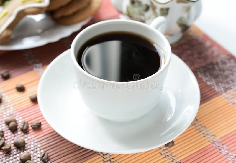 Hot coffee close up stock photography Hot coffee close up stock photography