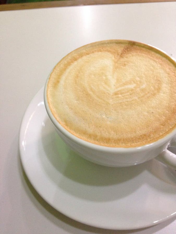 Hot coffee latte stock photo. Image of marocchino, latte 51622904