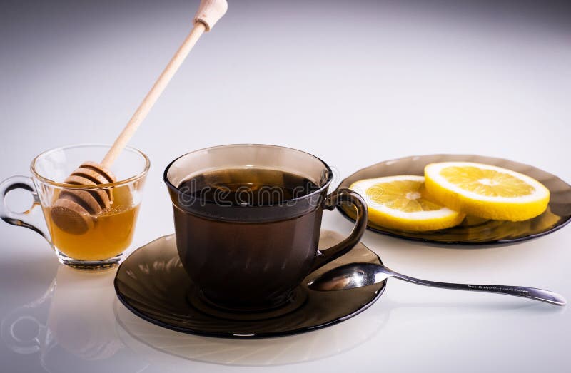 Hot cup of tea stock photo. Image of dishware, citron 51806632