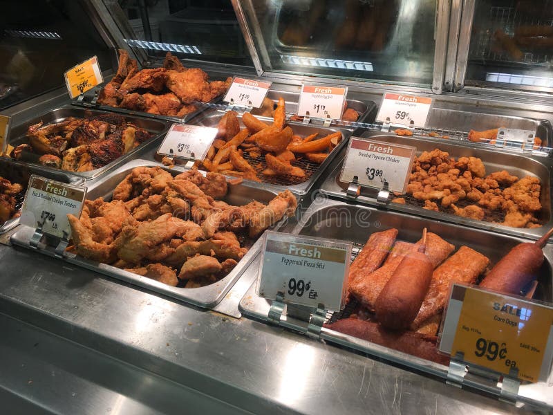 Hot Deli Items at Store editorial photography. Image of mobile 61204947