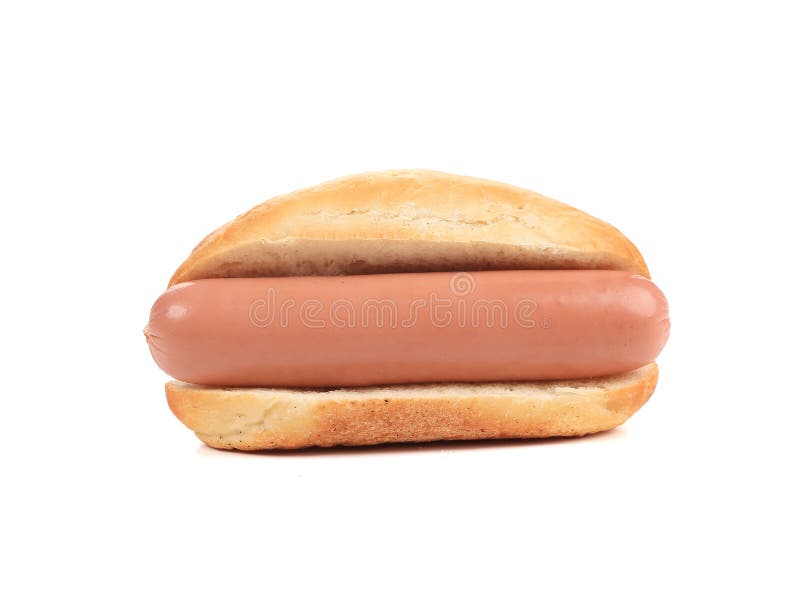Hot Dog Bread and Sausage Roll. Stock Image Image of isolated, bread 38097479
