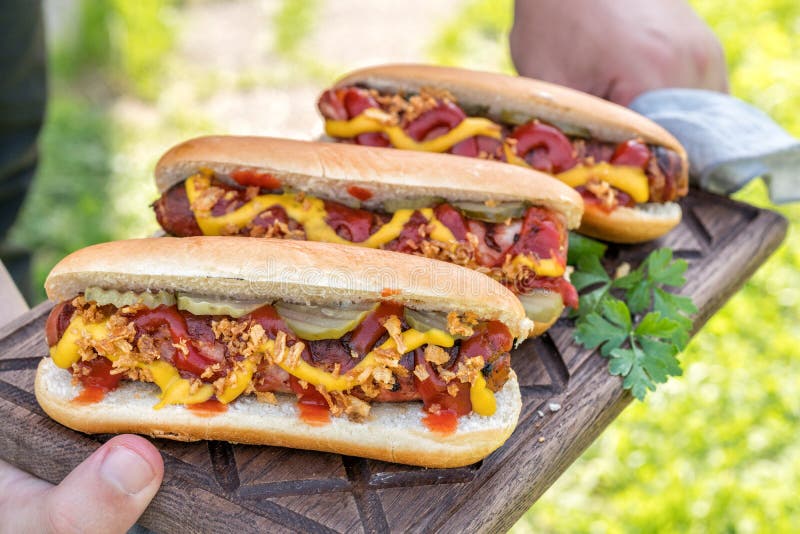 Homemade Bacon Wrapped Hot Dogs Stock Photo - Download Image Now - Hot Dog,  Sausage, Sandwich - iStock