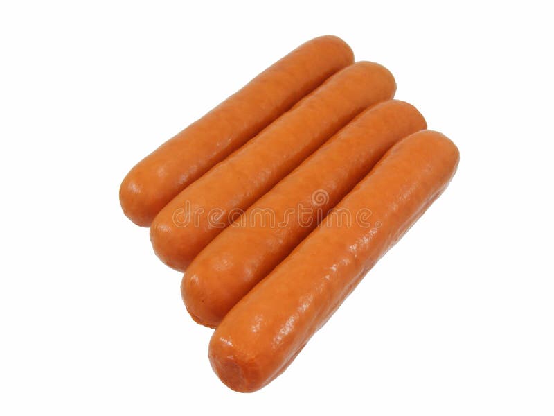 Hot Dog Sausages stock image. Image of delicious, macro 20002723