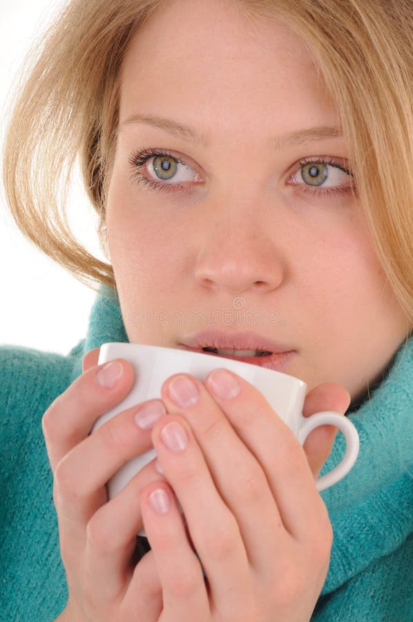 Hot drinking stock photo. Image of comfortable, close 14308698