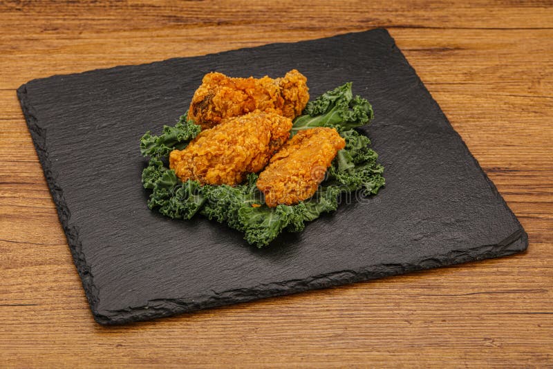 Hot Fried Crispy Chicken Wings Stock Image Image of table, calories