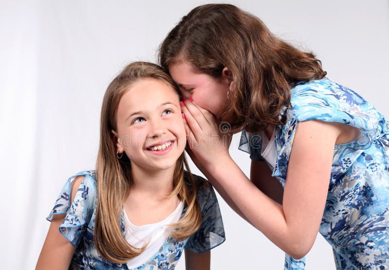 Hot Gossip stock image. Image of hair, people, children - 2415145