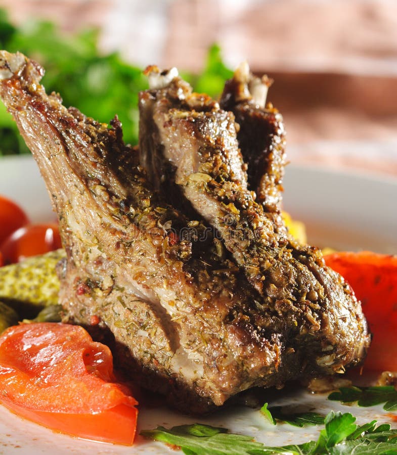 Hot Meat Dishes - Bone-in Lamb