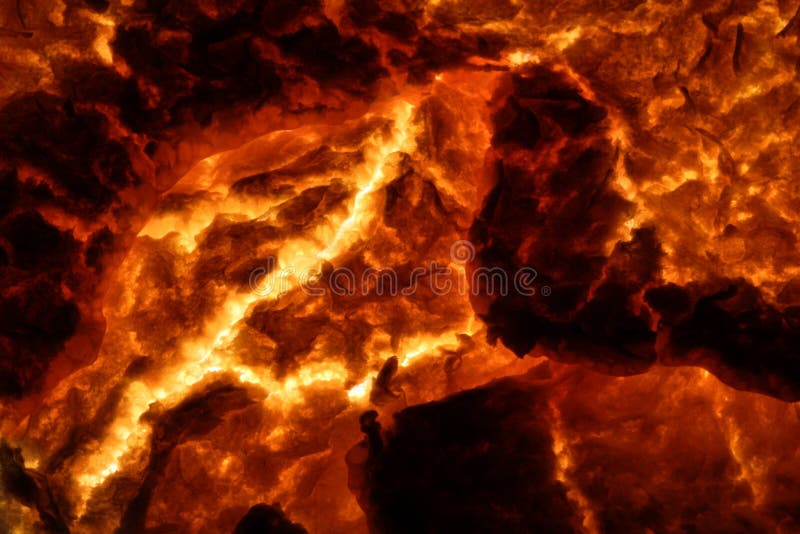 Hot Molten Lava 4 stock photo. Image of burn, heat, solidifying 1922846