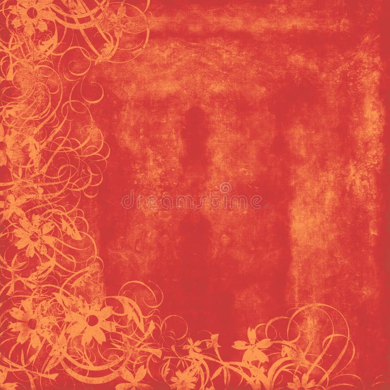 Hot Orange Distressed Background Stock Photo Image of design, closeup