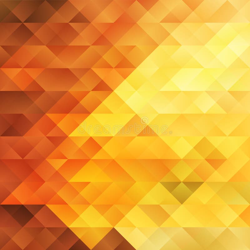 Hot Orange and Yellow Background royalty free illustration