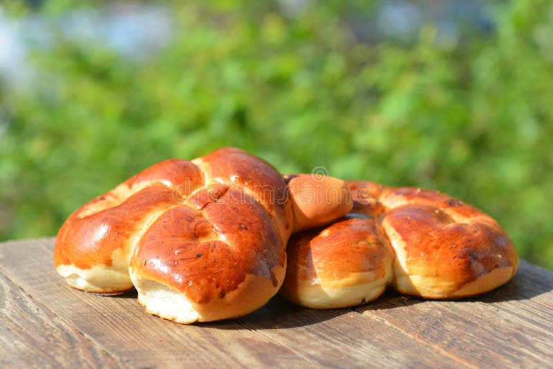 Hot Pastries, Rolls on Table Stock Image Image of bakery, tasty 53647949