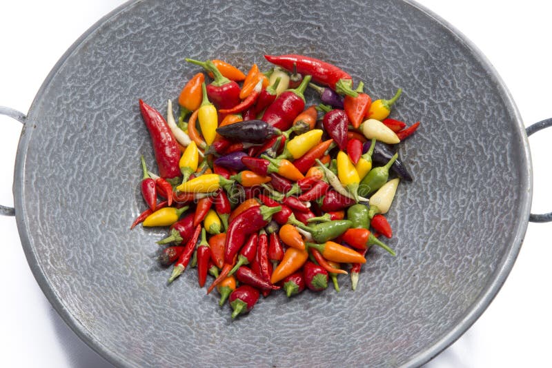 Hot pepper mix stock image. Image of black, ingredient 47130113