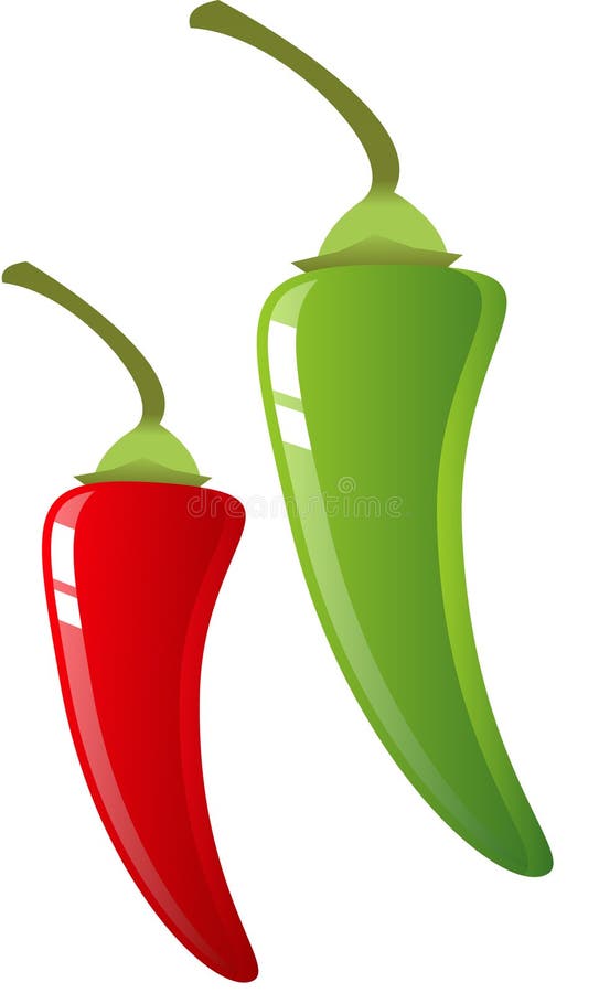 Download Mexican peppers stock vector. Illustration of isolated ...