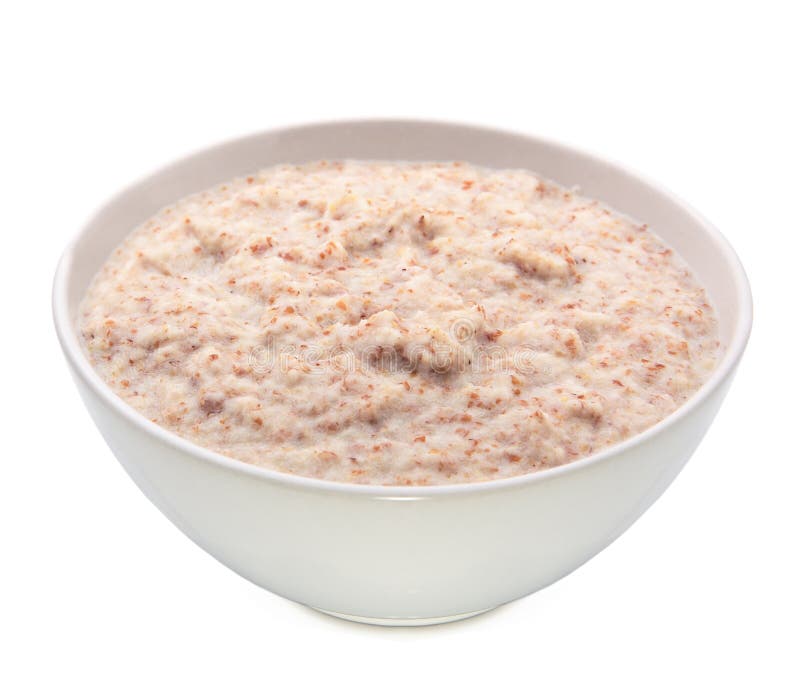 Hot porridge breakfast royalty free stock photography