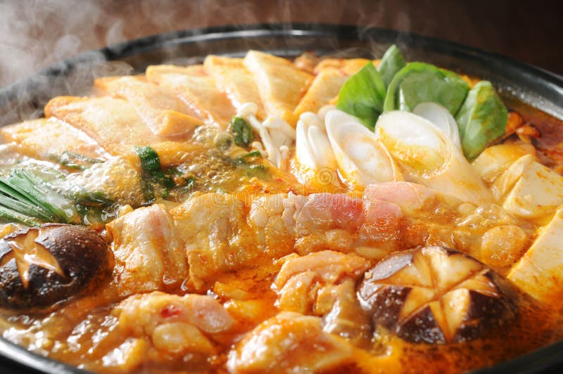 Korean Hot Pot Stock Photo, Picture and Royalty Free Image. Image 84137213.