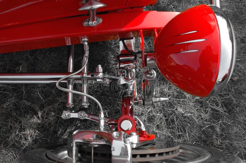 Hot rod suspension stock image. Image of parts, abstract 2237997