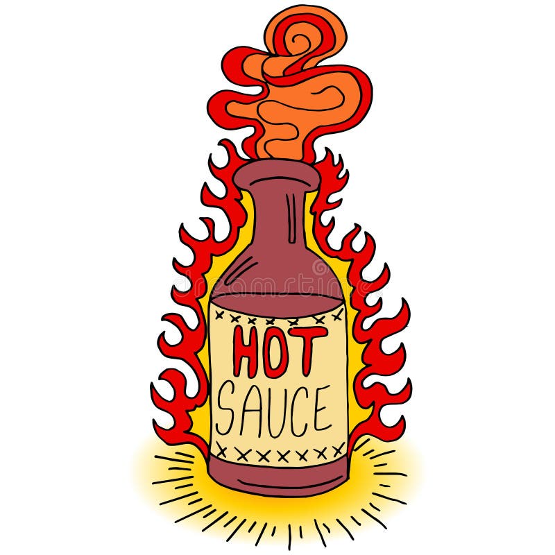 Hot Sauce Bottle