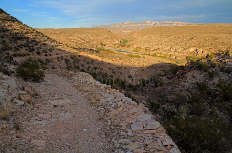 Hot Springs Loop Trail stock image. Image of loop, rivers 91829481