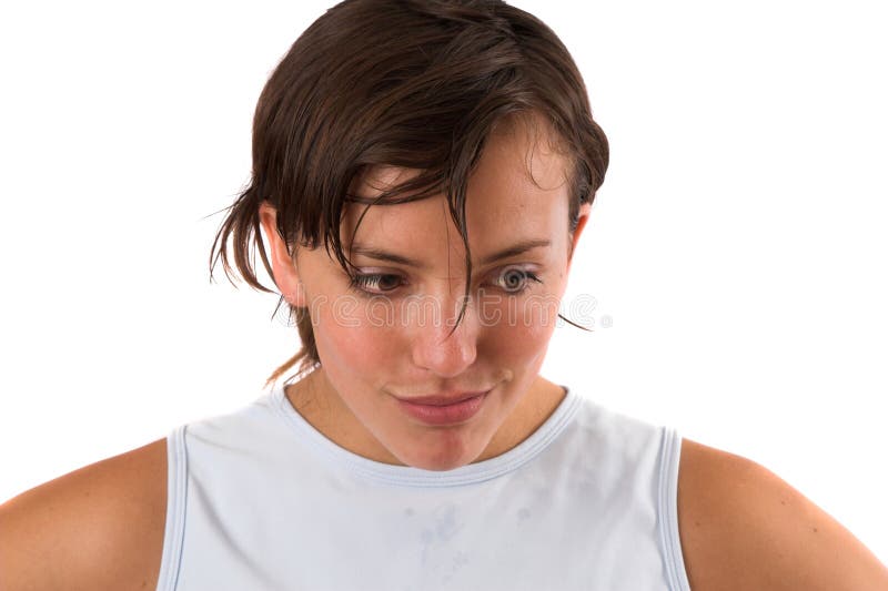 Hot & Sweaty After The Workout Royalty Free Stock Photography - Image: 1401207