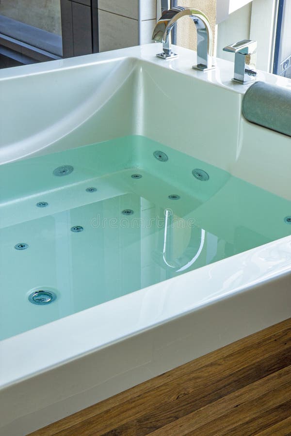 Hot tub in the room stock photo. Image of people, outside 215228888