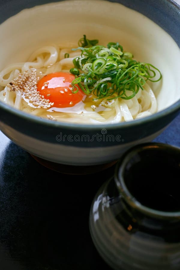 Hot Udon in Broth