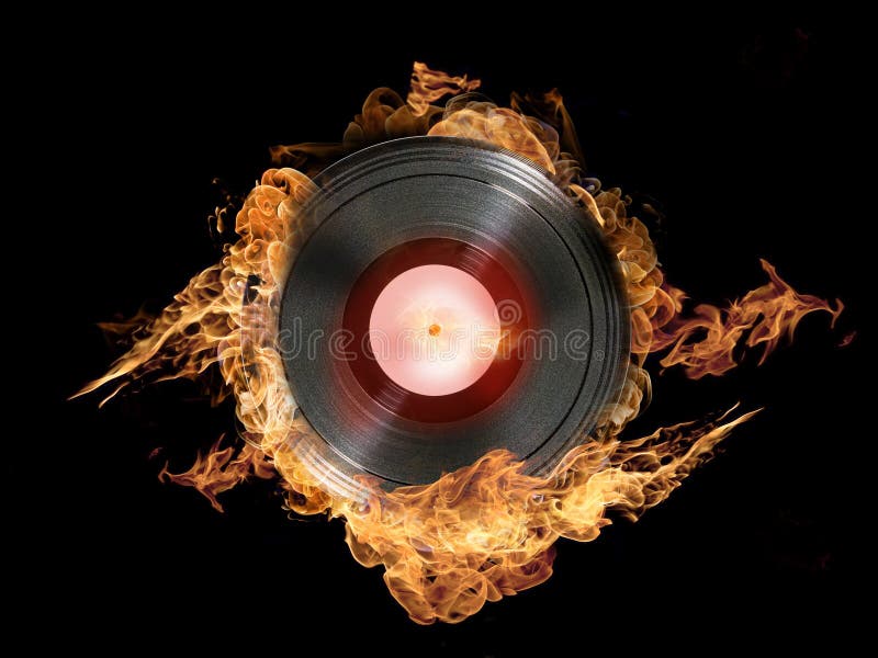 Hot Vinyl on Fire