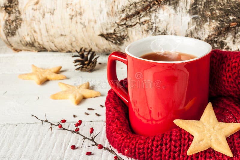 https://thumbs.dreamstime.com/b/hot-winter-tea-red-mug-christmas-cookies-star-shaped-warm-scarf-white-rural-still-life-35042857.jpg