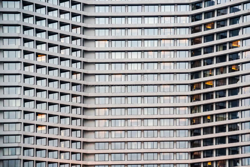 hotel building skyscraper exterior abstract background pattern