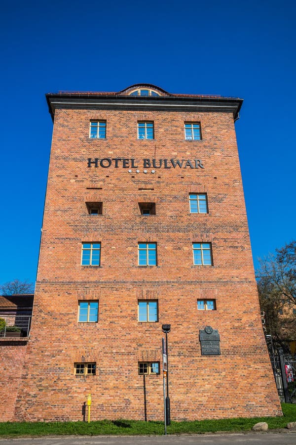 Hotel Bulwar on Vistula river bank