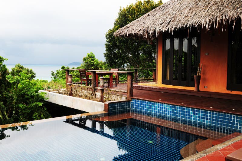 Hotel bungalow on Phi Phi island